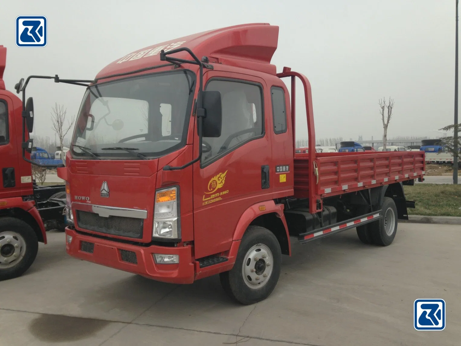 3-5 Tons General Cargo Truck, HOWO Light Truck