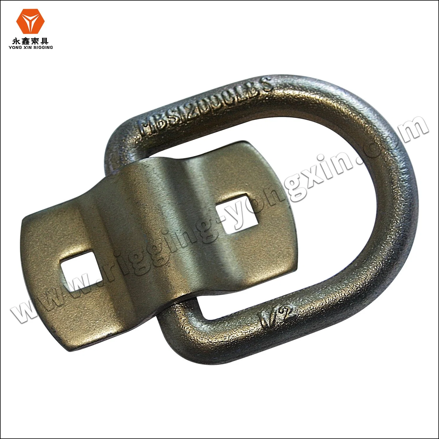 Forged Us Type Alloy Steel Container Lashing Lifting D Ring