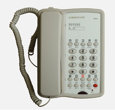 Hotel Telefon B008, Lautsprechertelefon, Freisprechtelefon, Hotel Produkt, Nachrichtentelefon