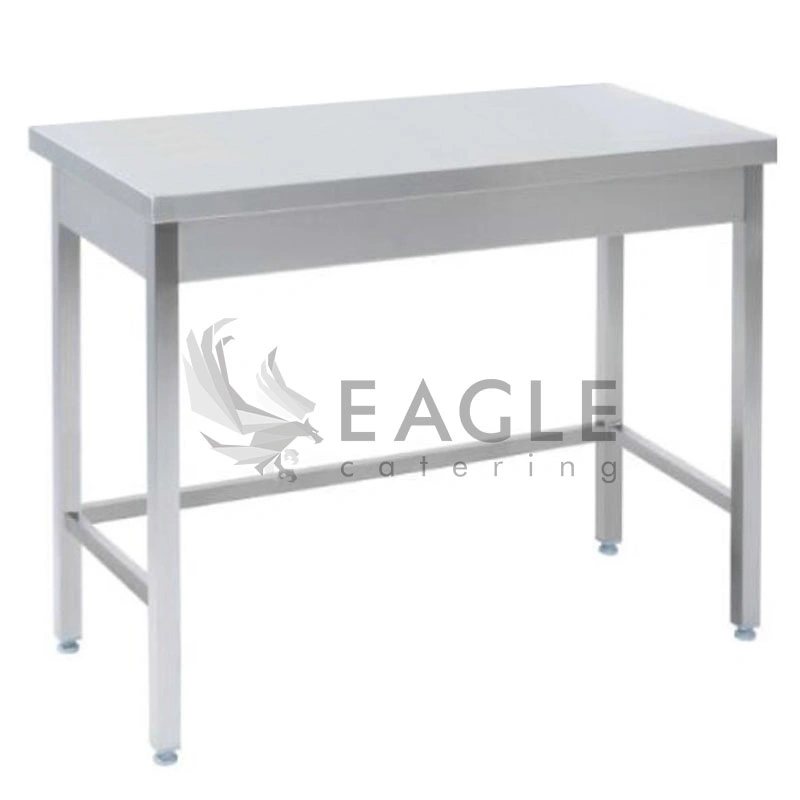 Stainless Steel Hotel Work Table Kitchen Sink