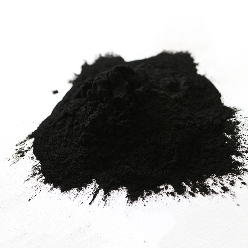 Carbono negro cosméticos grado polvo de carbón activado en la India Price