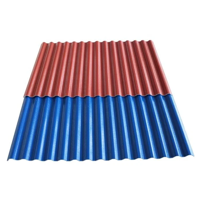 Factory Supply ASA Galvanized Metal Color Coated Roofing Sheet UPVC PPGI 4X8 Steel Roof