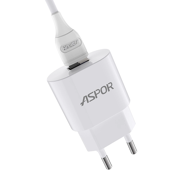 2,4A IQ-Ladegerät 1 USB-Netzteil Telefonzubehör Laden Handy-Ladegerät Adapter mit UK, US, EU-Stecker