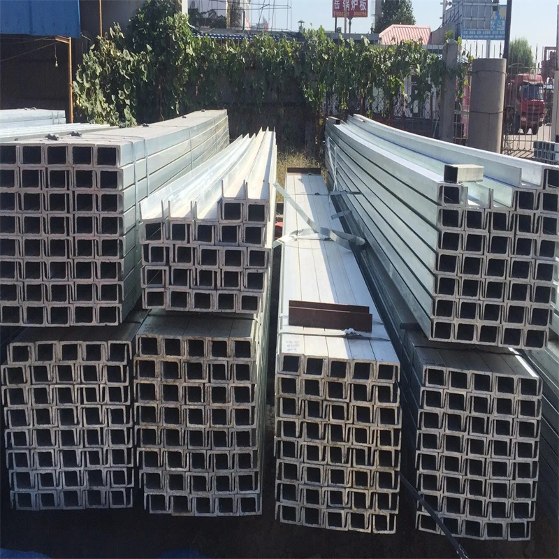 ASTM A36 JIS G3101 Structural Profile Galvanized Channel Styles C Channel Steel C Purlin Construction Section Roof Purlin Hot Rolled Galvanized Carbon Steel