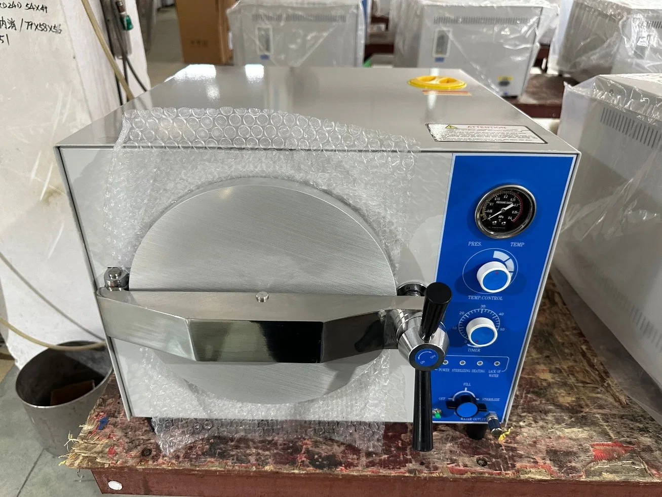 Autoclave de table automatique à haute température et à pression de vapeur pour stérilisation (TM-XB20J) Classe B.