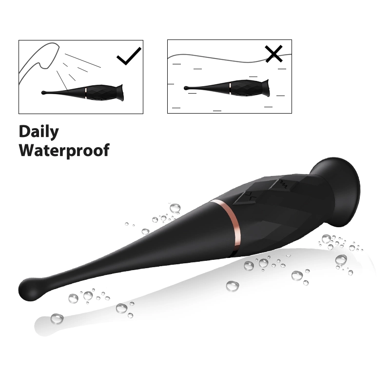 Dult Sucking Medical Silicone Rechargeable Sex Vibrator Wand Stick Sex Toys