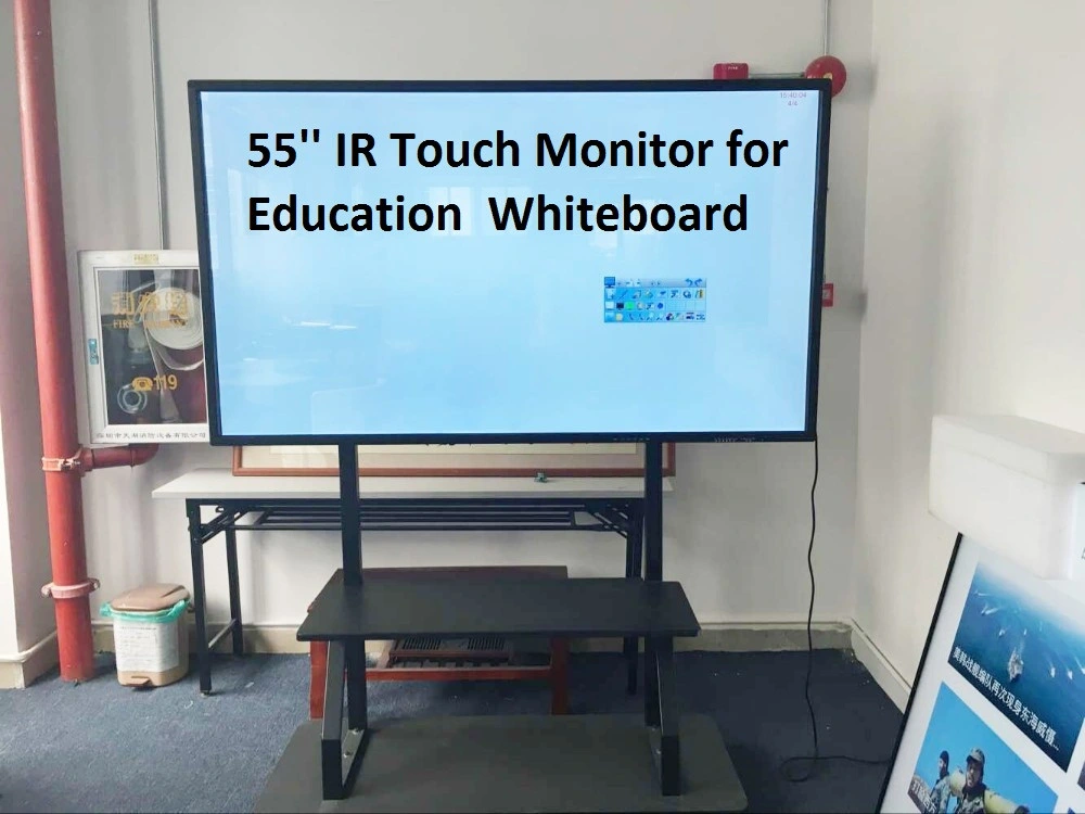 Infrared Touch Monitor 65inch Whiteboard 1920*1080P FHD 2K 4K LED Digital Interactive LCD Screen Android 11.0 LCD Display