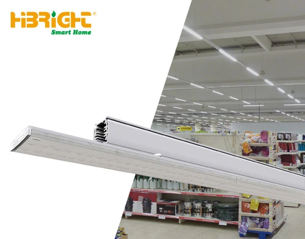 LED Linear Pendant Light Lighting System for Supermarket