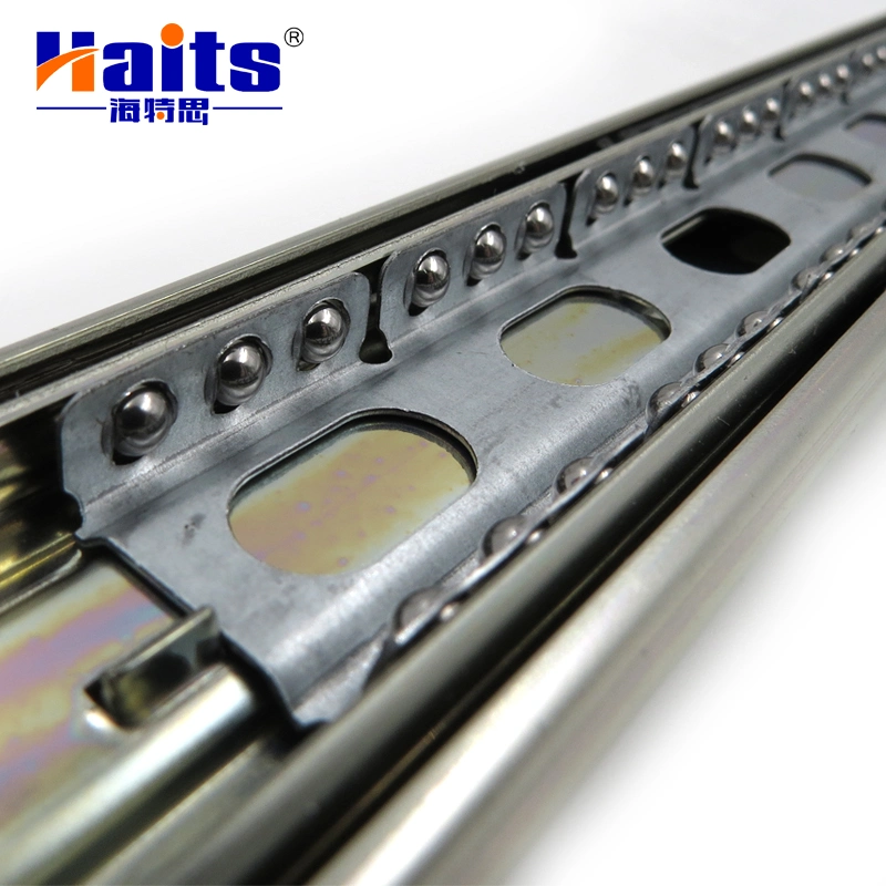 35mm Soft Closing Ball Bearing Slide Telescopic Drawer Channel