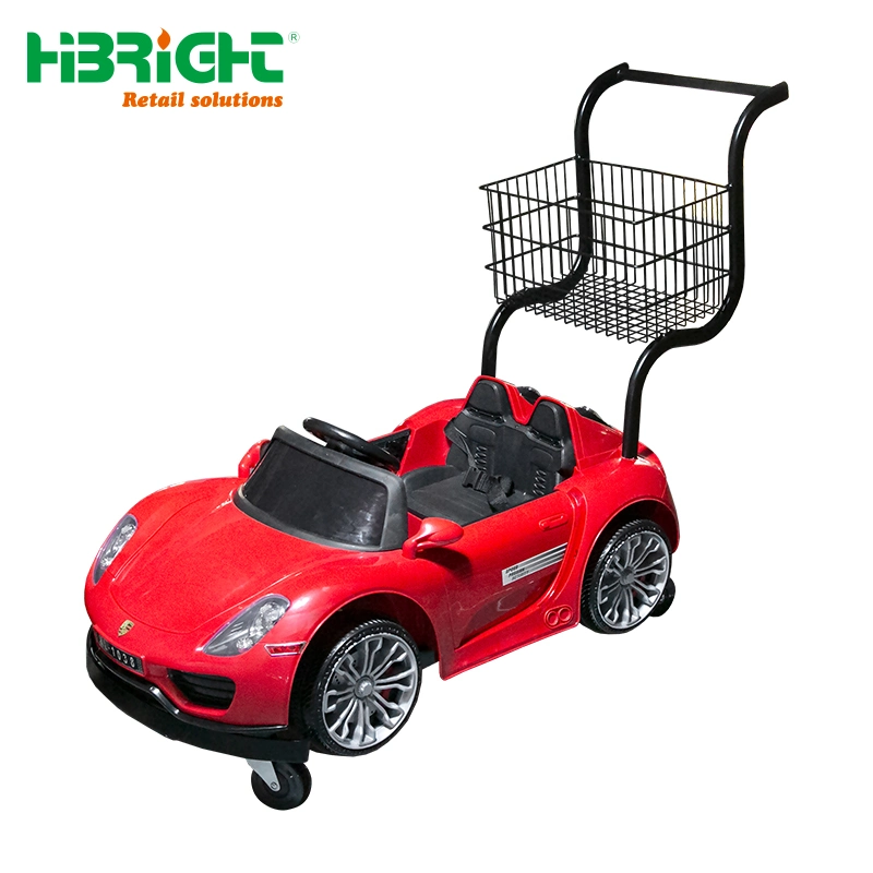 High quality/High cost performance  Lamborghini Limited Style Kids Mini Metal Baby Shopping Cart Trolley