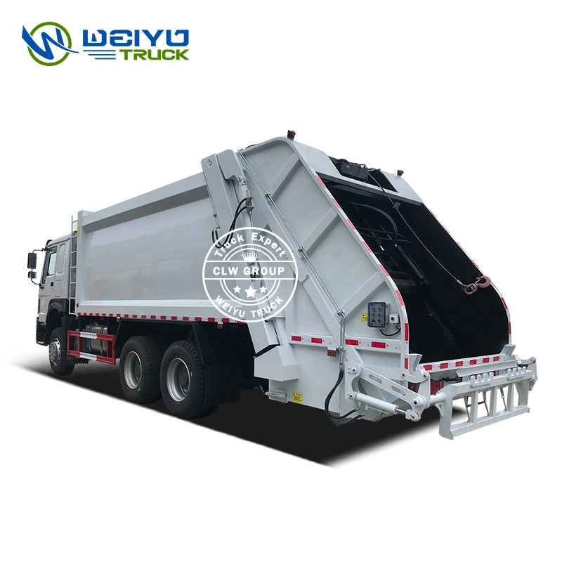 HOWO 22cbm compacteur de déchets de camion à ordures chariot pour la gestion des déchets