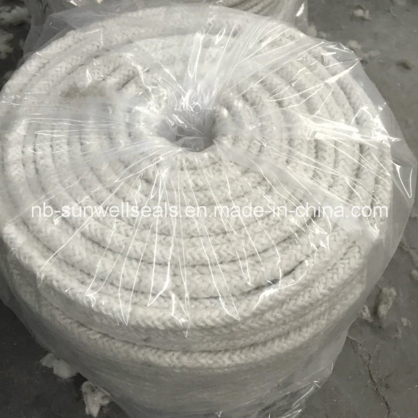 1260c Ceramic Fiber Round Braided Rope, Ceramic Fiber Packing