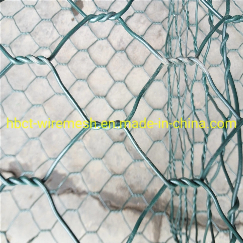 Heavy Galvanized PVC Coated Gabion Basket Wire Mesh