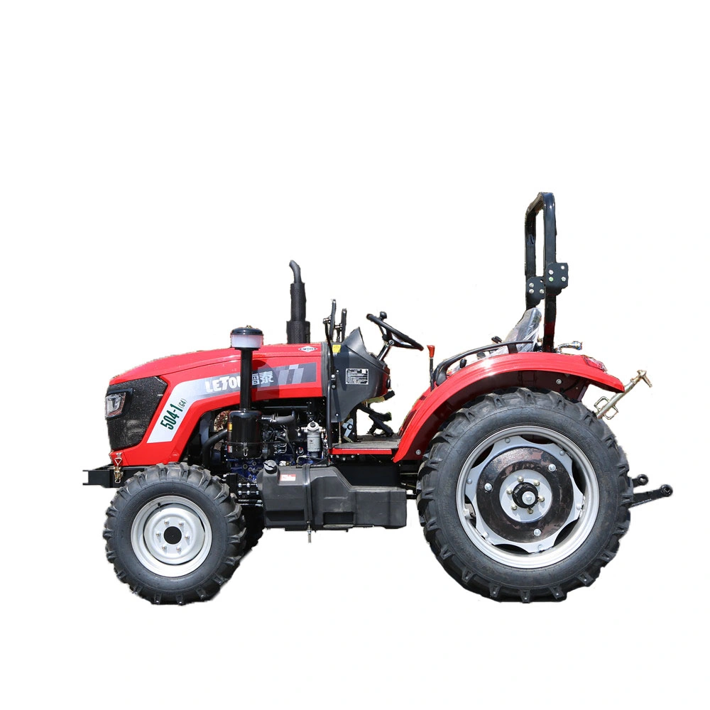 2023 Maquinaria 50hp tractor agrícola de ruedas 4X4 tractor agrícola