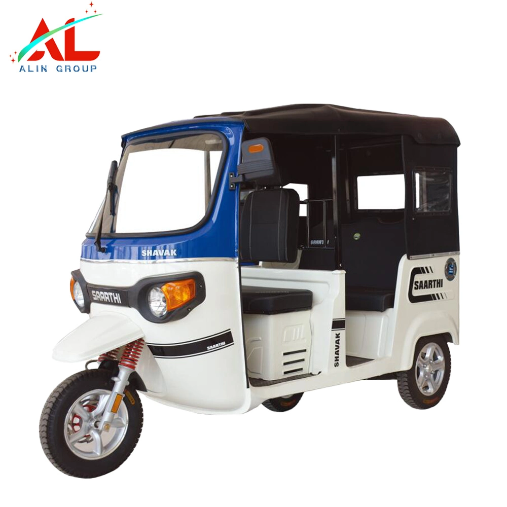 Green Power Electric Tricycle Rickshaw for Passenger Three Wheels E Trike Audlts Use Cheap Price