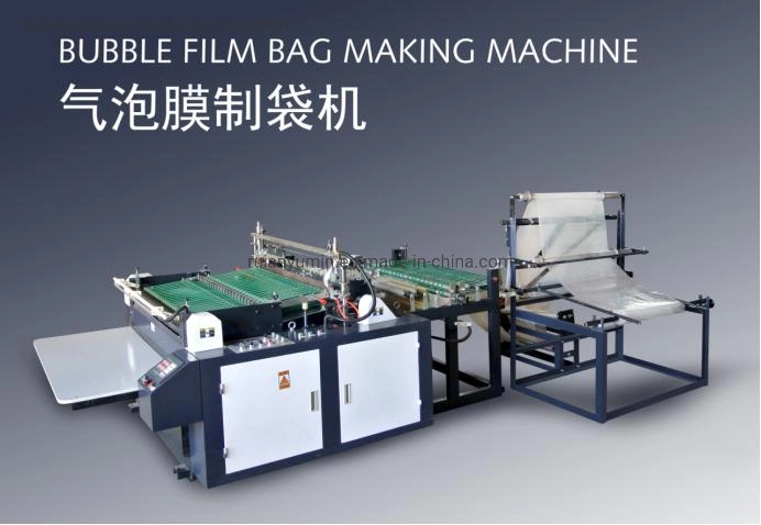 Plastic PE Air Bubble Film Bag Making Machine