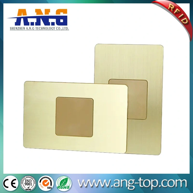 Factory New Customize Metal NFC Card Printable NFC Business Card Ntag216