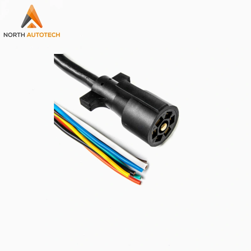 Cable de cable de enchufe de remolque de 7 vías para RV - 16ft Largo