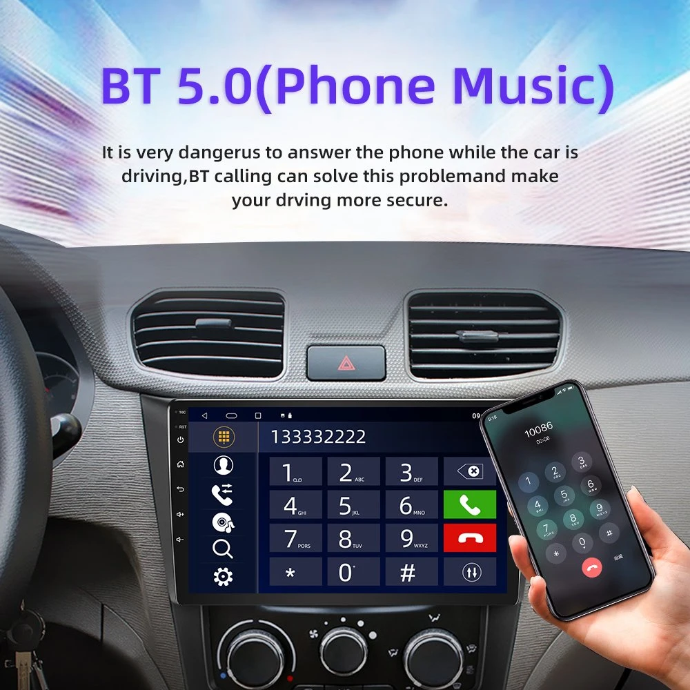 10inch 2+32GB Bt5.0 I Android Auto Dual Recording Camera Carplay