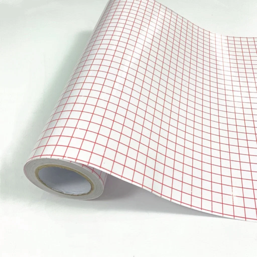 PVC Plastic Film Transfer Tape Grid Transfer Film Roll Advertising Material