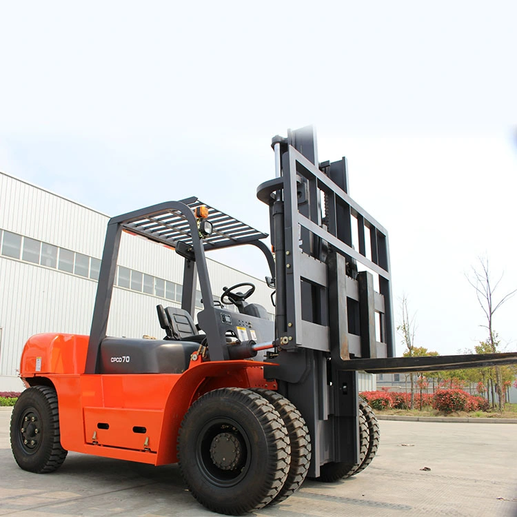 China Cpcd70 Used Tractor Forklift 7ton for Sale