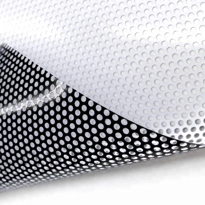 Película adesiva PVC imprimível grossista uma forma Vision autocolantes de vinil rolos de papel auto-adesivo permanente de Finalização de Automóveis