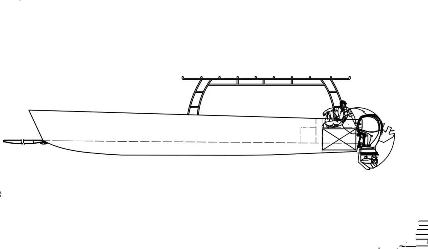 11m Landing Craft with Shallow V Hull