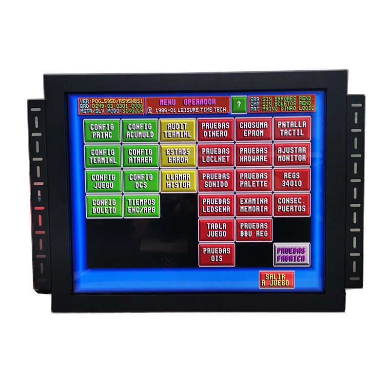 Embedded IR 19 Inch 1280 * 1024 Pog 3m Infrared Touch Screen Monitor Open Frame Touch Monitor