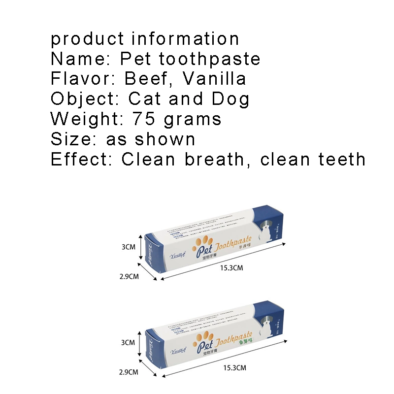 Mayorista de artículos para mascotas cuidados de limpieza bucal de pasta de dientes comestible suministros dentales